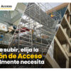 Guía completa de andamios certificados: multidireccionales, colgantes y elevadores