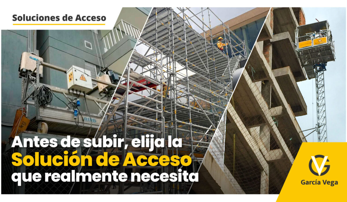 Guía completa de andamios certificados: multidireccionales, colgantes y elevadores